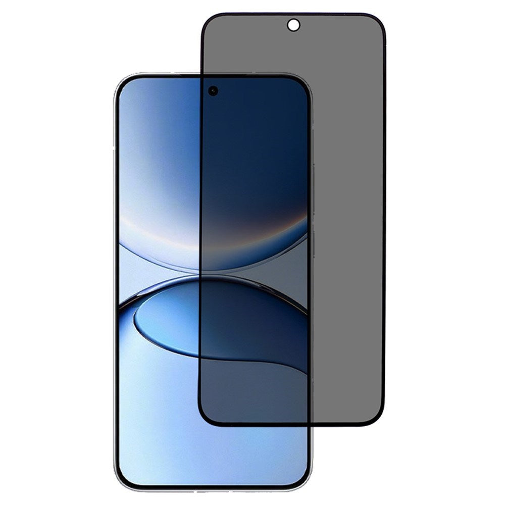Xiaomi Poco F7 Skærmbeskyttelsesglas - Privacy - Gennemsigtig