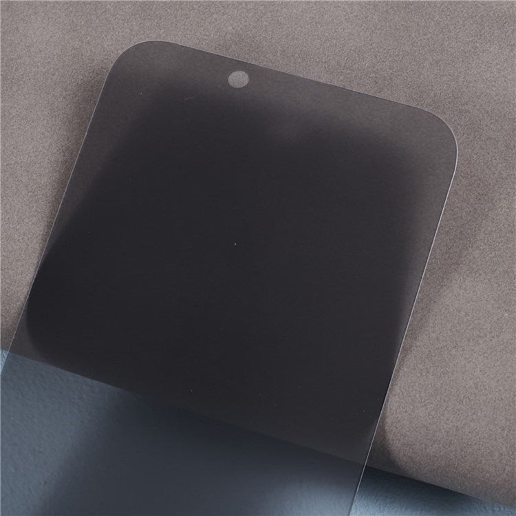 iPhone 17 Pro Max - Hærdet Skærmbeskyttelsesglas - Privacy Funktion - Gennemsigtig