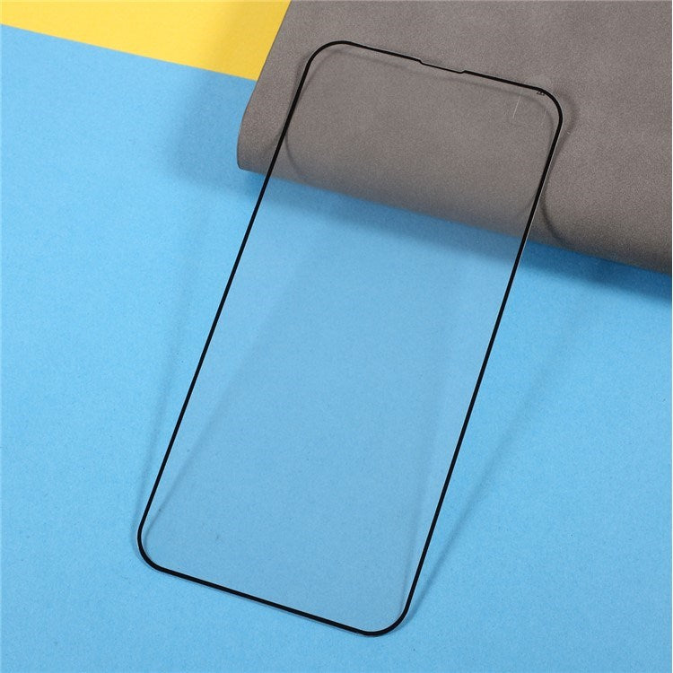 iPhone 17 Pro Max - Hærdet Skærmbeskyttelsesglas - Gennemsigtig / Sort Kant