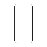 iPhone 17 - Full Fit Skærmbeskyttelsesglas - Gennemsigtig / Sort Kant