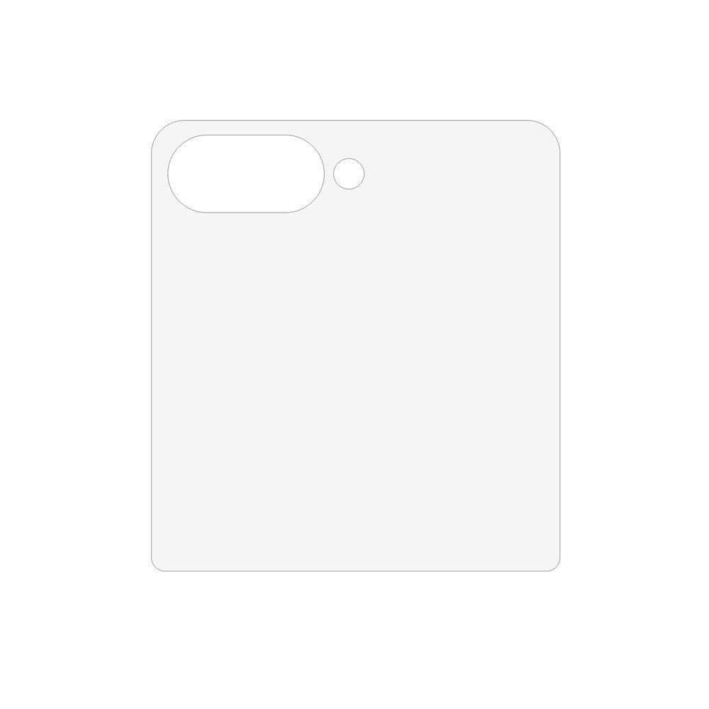 Skærmbeskyttelsesglas - Samsung Galaxy Z Flip7 - Gennemsigtig