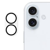 iPhone 17 Hærdet Kameralinsebeskyttelse - Gennemsigtig / Sort