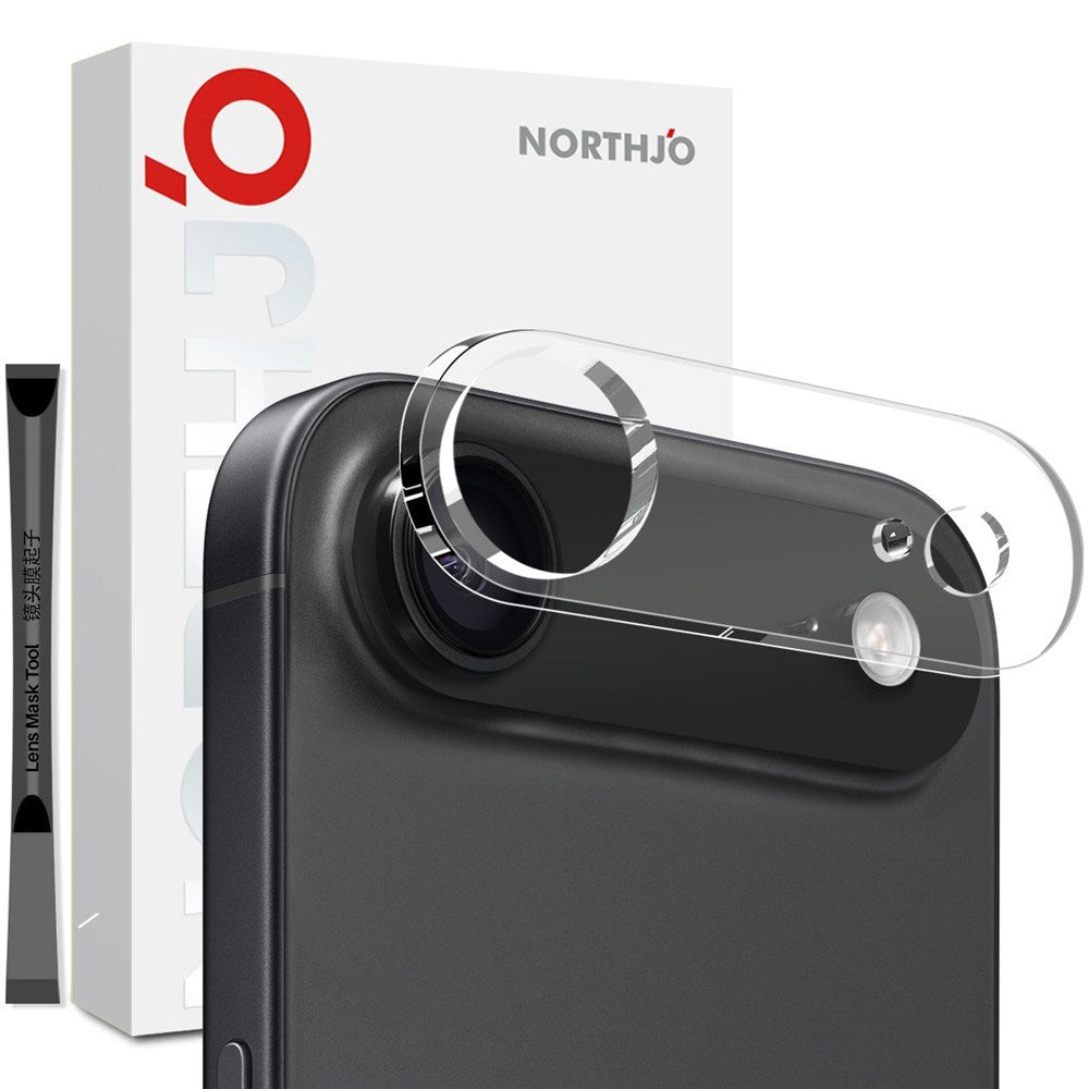 NORTHJO iPhone Air Kameralinsebeskyttelse - Gennemsigtig