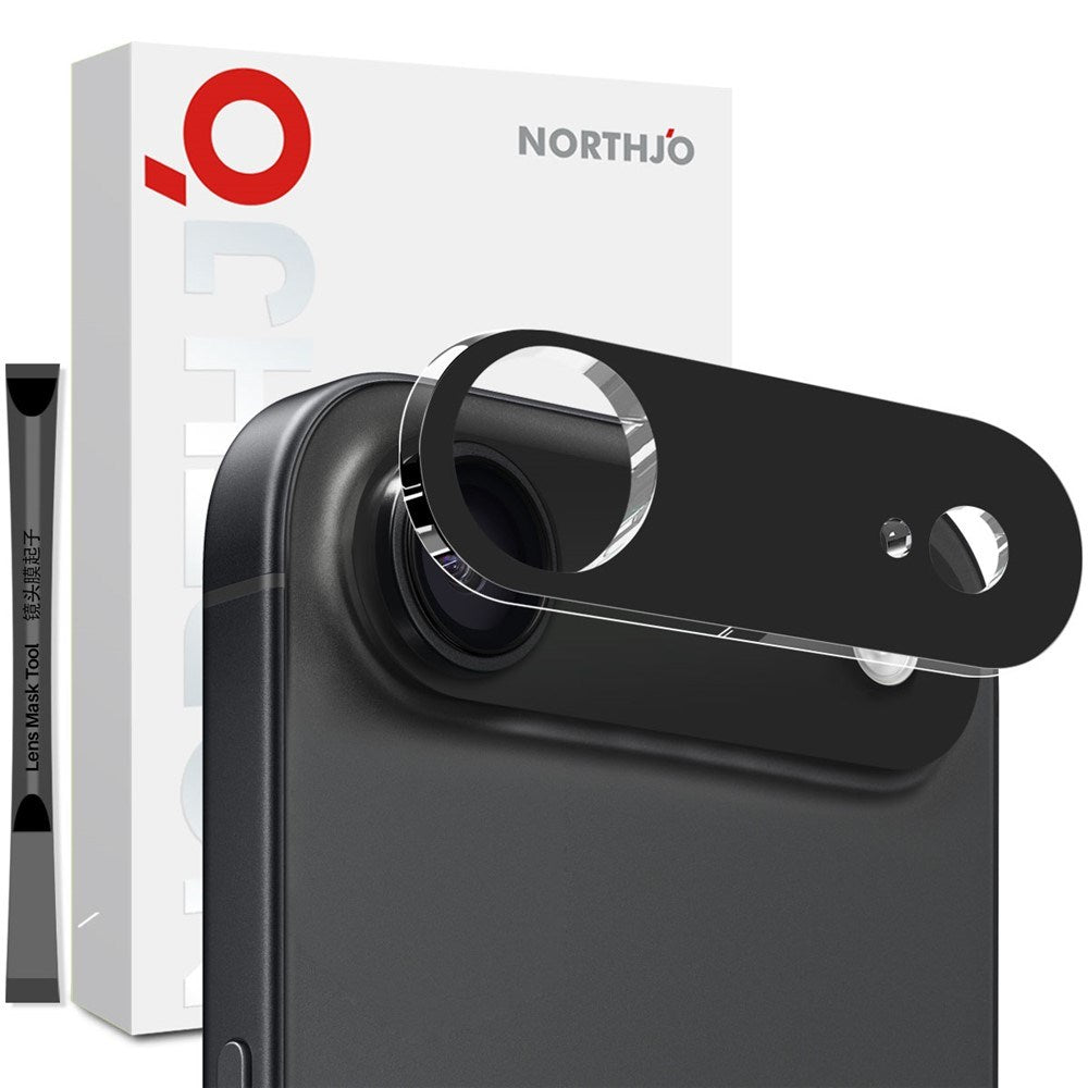 NORTHJO iPhone Air Kameralinsebeskyttelse - Sort