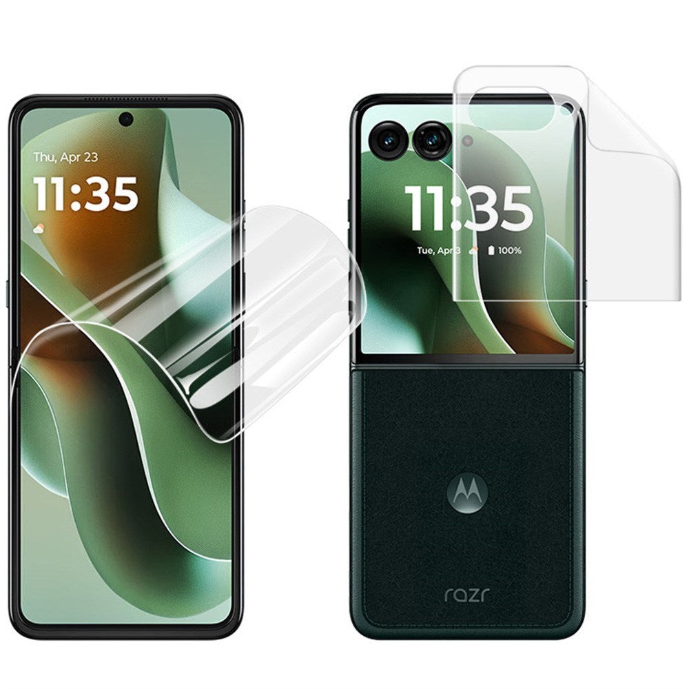 Motorola Razr 70 Ultra / 60 Ultra IMAK Beskyttelsesfilm til Skærm - Gennemsigtig