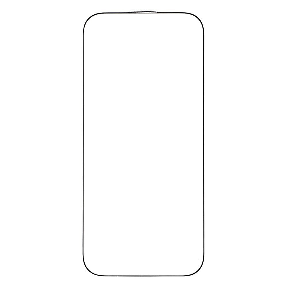 3 i 1 Beskyttelsessæt - iPhone 17 - m. Skærmbeskyttelse | MagSafe Cover | Kameralinsebeskyttelse - Gennemsigtig / Sort Kant