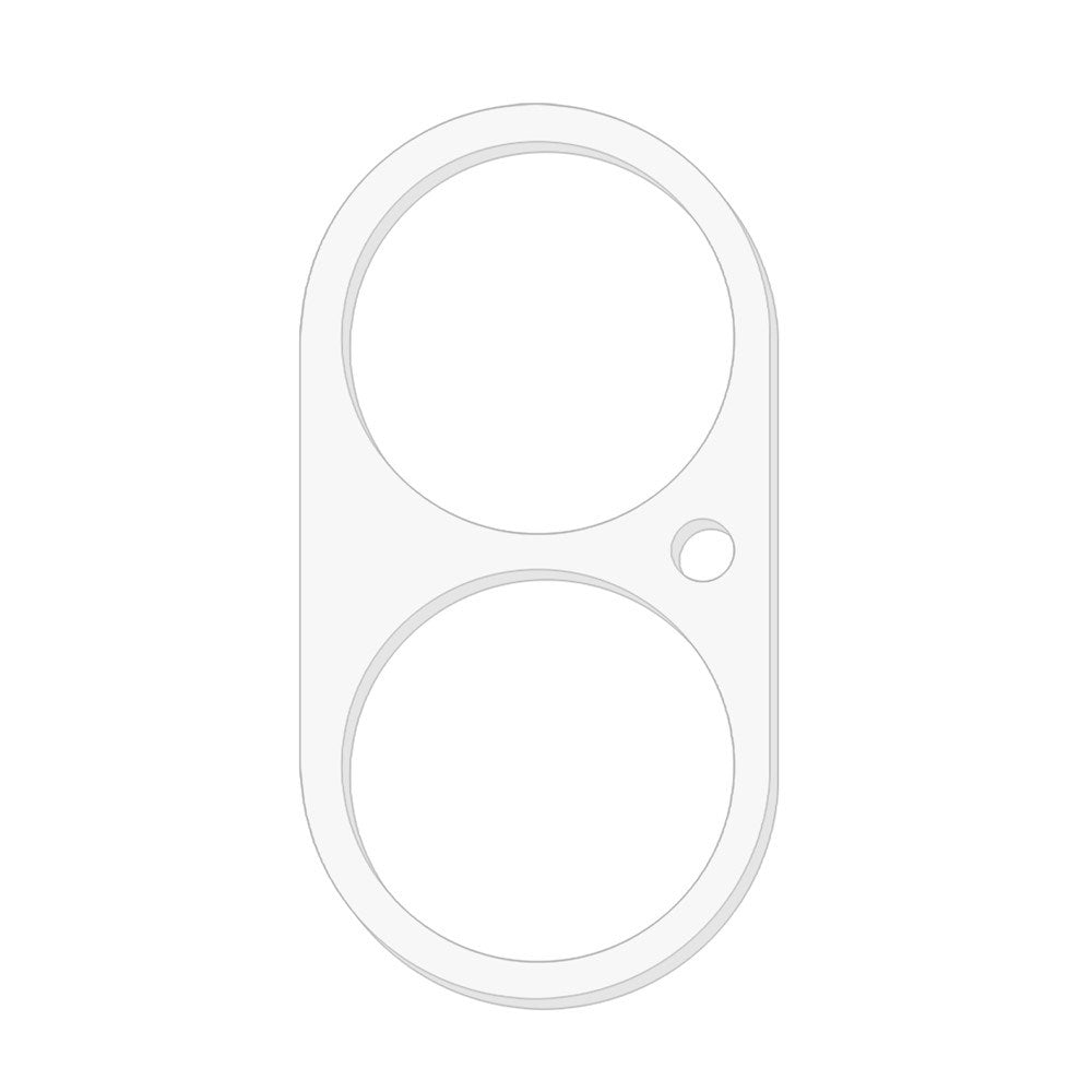 3 i 1 Beskyttelsessæt - iPhone 17 - m. Skærmbeskyttelse | MagSafe Cover | Kameralinsebeskyttelse - Gennemsigtig / Sort Kant