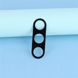 Hærdet Kameralinsebeskyttelsesglas - OnePlus Nord 5 - 2 stk - Sort