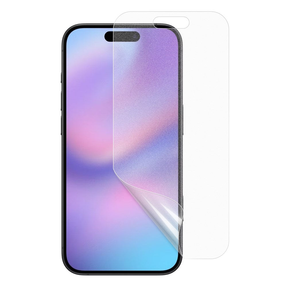 iPhone 17 - Mat Skærmbeskyttelsesfilm - Gennemsigtig