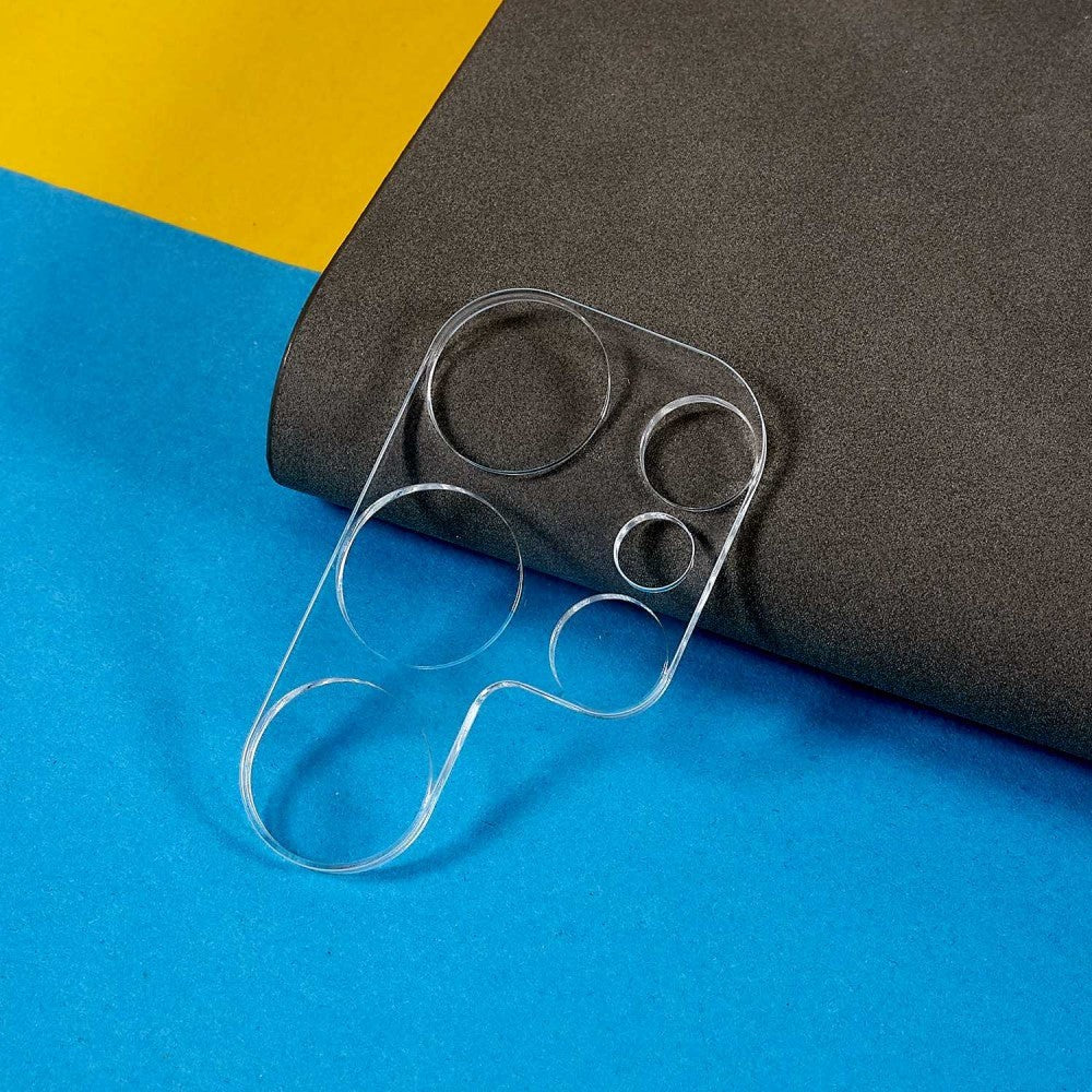 Samsung Galaxy S23 Ultra Kameralinse Beskyttelsesglas - Gennemsigtig