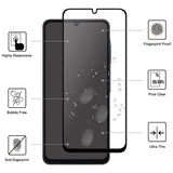 Samsung Galaxy A07 - EIDERWOOD Skærmbeskyttelsesglas 9H - Gennemsigtig / Sort Kant