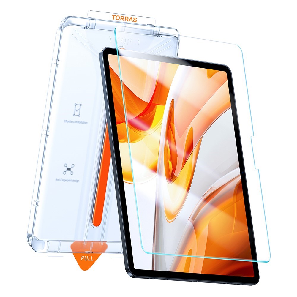 TORRAS iPad Pro 13" (2025 / 2024) Install Master Hærdet Beskyttelsesglas - Gennemsigtig
