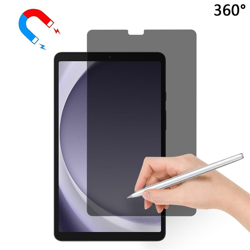 Samsung Galaxy Tab A11 / A10 / A9 / Xiaomi Redmi Pad SE Magnetisk Skærmbeskyttelse - Privacy Funktion - Gennemsigtig