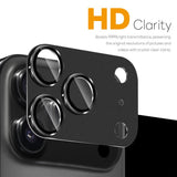 iPhone 17 Pro NORTHJO Kameralinsebeskyttelse - Mat Metal & Glas - Sort