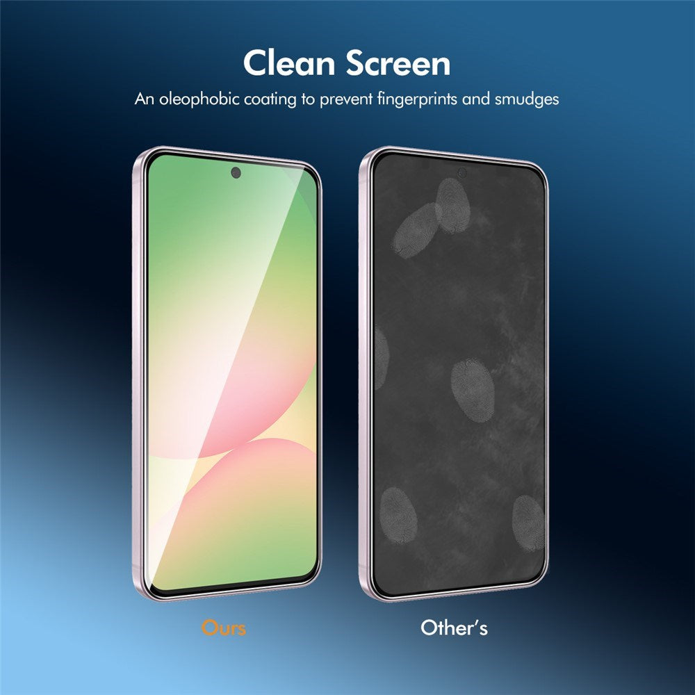Samsung Galaxy A27 Beskyttelsesglas - Gennemsigtig / Sort Kant