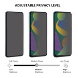Motorola Moto G06 Power Beskyttelsesglas m. Privacy Funktion - Gennemsigtig
