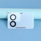 Xiaomi 17 Pro Linse Glasbeskyttelse - Gennemsigtig /Sort