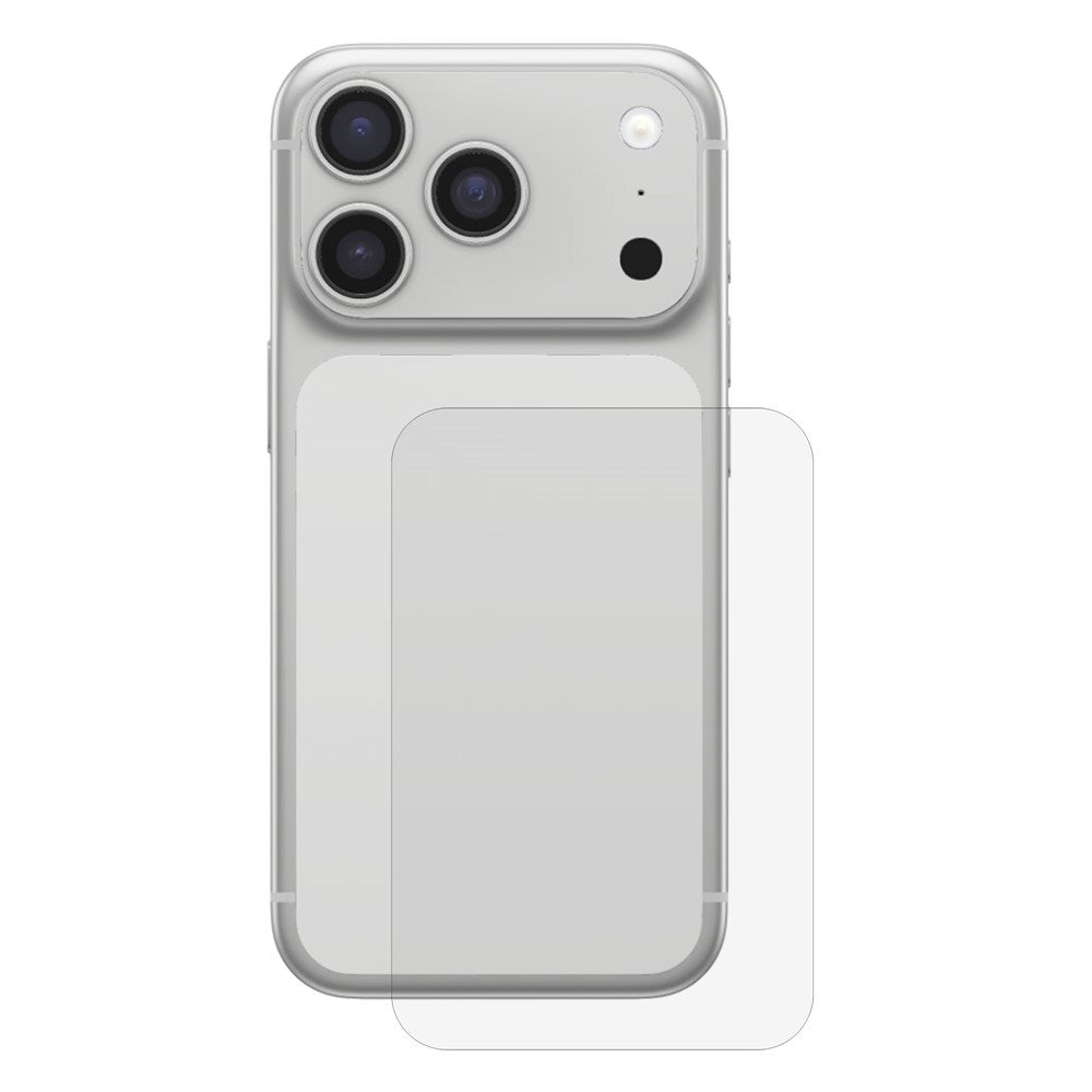 iPhone 17 Pro Max Beskyttelsesfilm til Bagsiden - Gennemsigtig