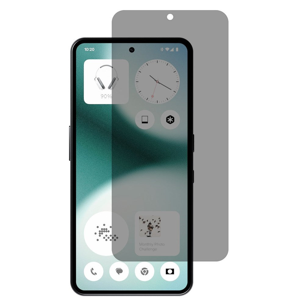 Nothing Phone (3a) Lite Beskyttelsesglas m. Privacy Funktion - Gennemsigtig