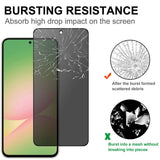 Samsung Galaxy A57 Beskyttelsesglas m. Privacy Funktion - Gennemsigtig