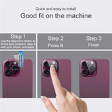 IMAK Samsung Galaxy S26+ (Plus) Hærdet Kameralinseglas - Gennemsigtig