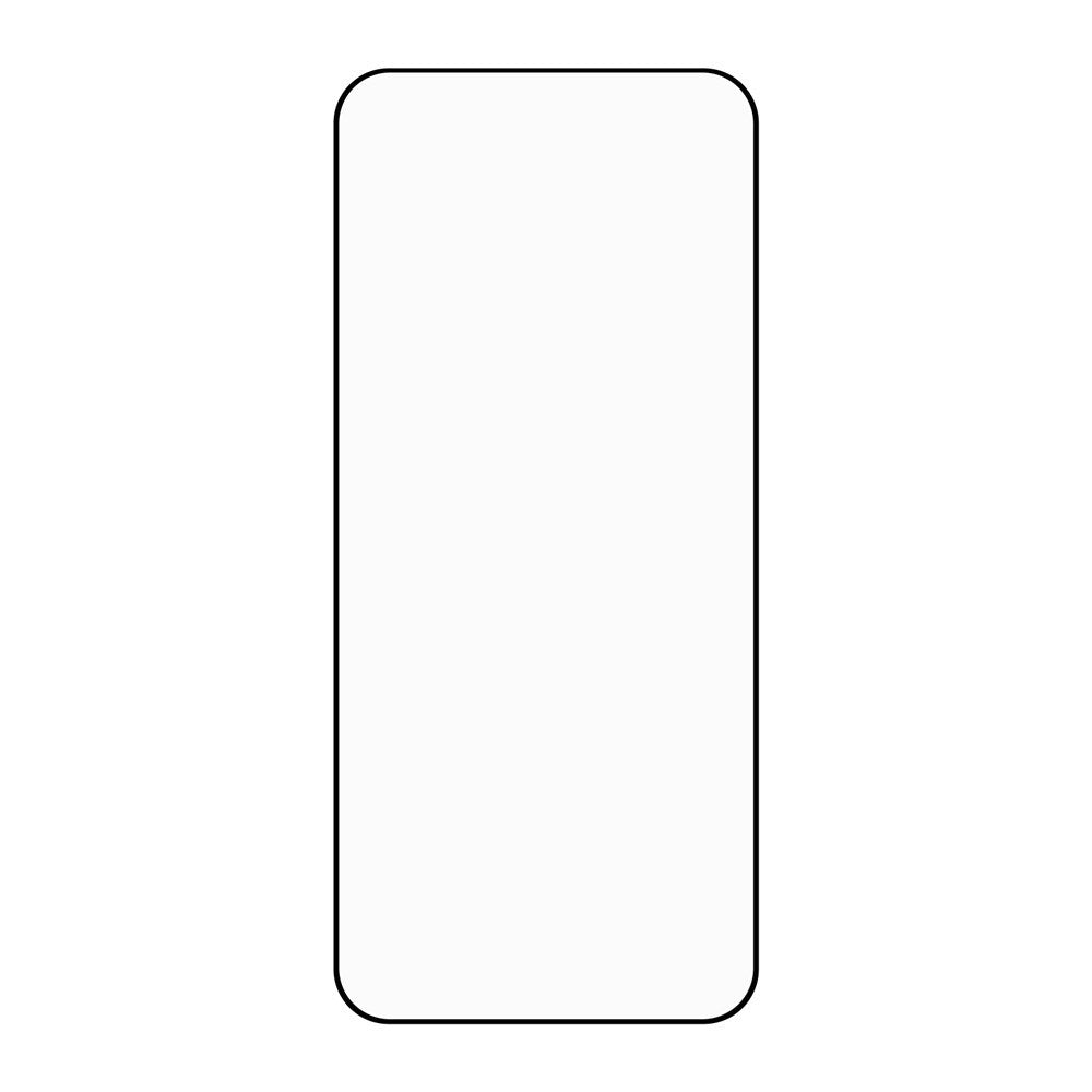 OPPO Reno15 (5G) Hærdet Skærmglas - Gennemsigtig / Sort Kant