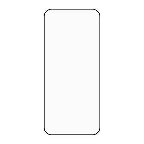 OPPO Reno15 (5G) Hærdet Skærmglas - Gennemsigtig / Sort Kant