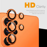 Samsung Galaxy S26 Ultra NORTHJO Metal & Glas Kameralinsebeskyttelse - Orange