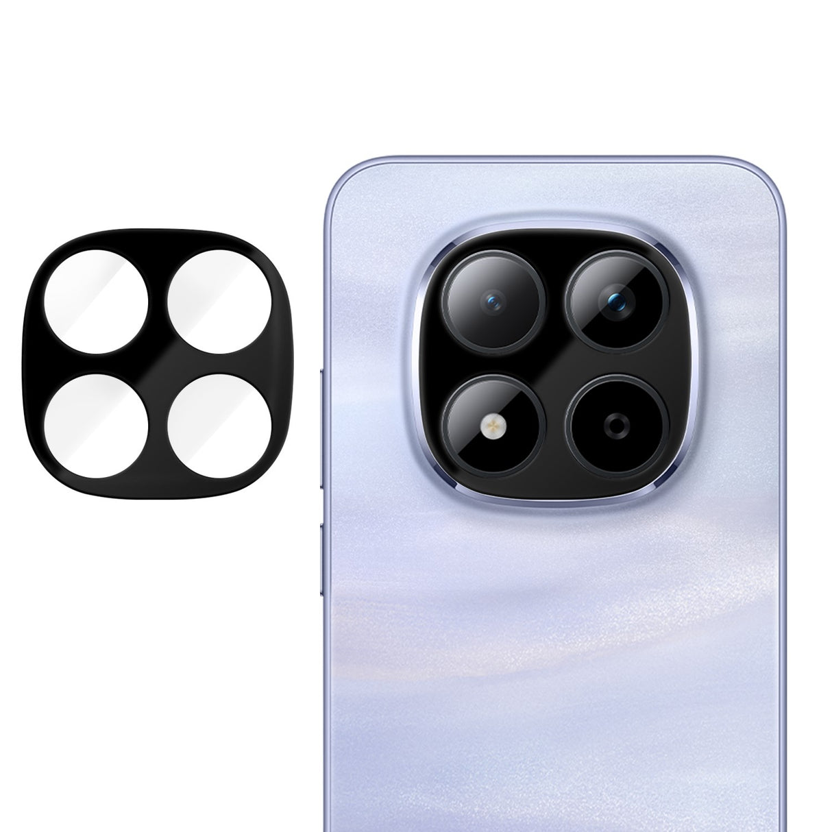 Xiaomi Redmi Note 15 Pro (5G) / 15 Pro+ (Plus) Kameralinsebeskyttelsesglas - Gennemsigtig