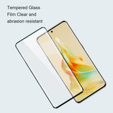 OPPO Reno15 F (5G) / Reno14 F (5G) / Reno13 (5G) Amorus Hærdet Skærmglas - Gennemsigtig / Sort