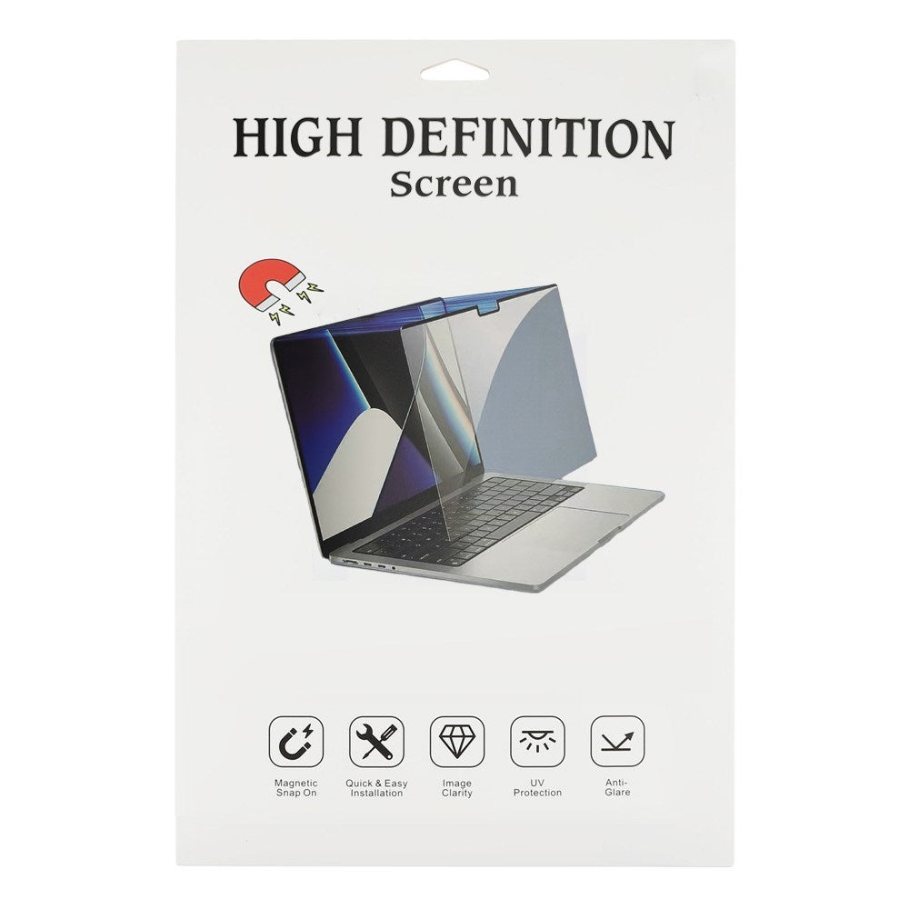 MacBook Neo 13 A18 Pro (2026) Skærmbeskyttelse - Magnetisk Funktion - Gennemsigtig