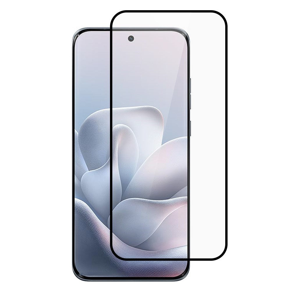Motorola Edge 70 Fusion Skærmbeskyttelsesglas - Gennemsigtig / Sort Kant