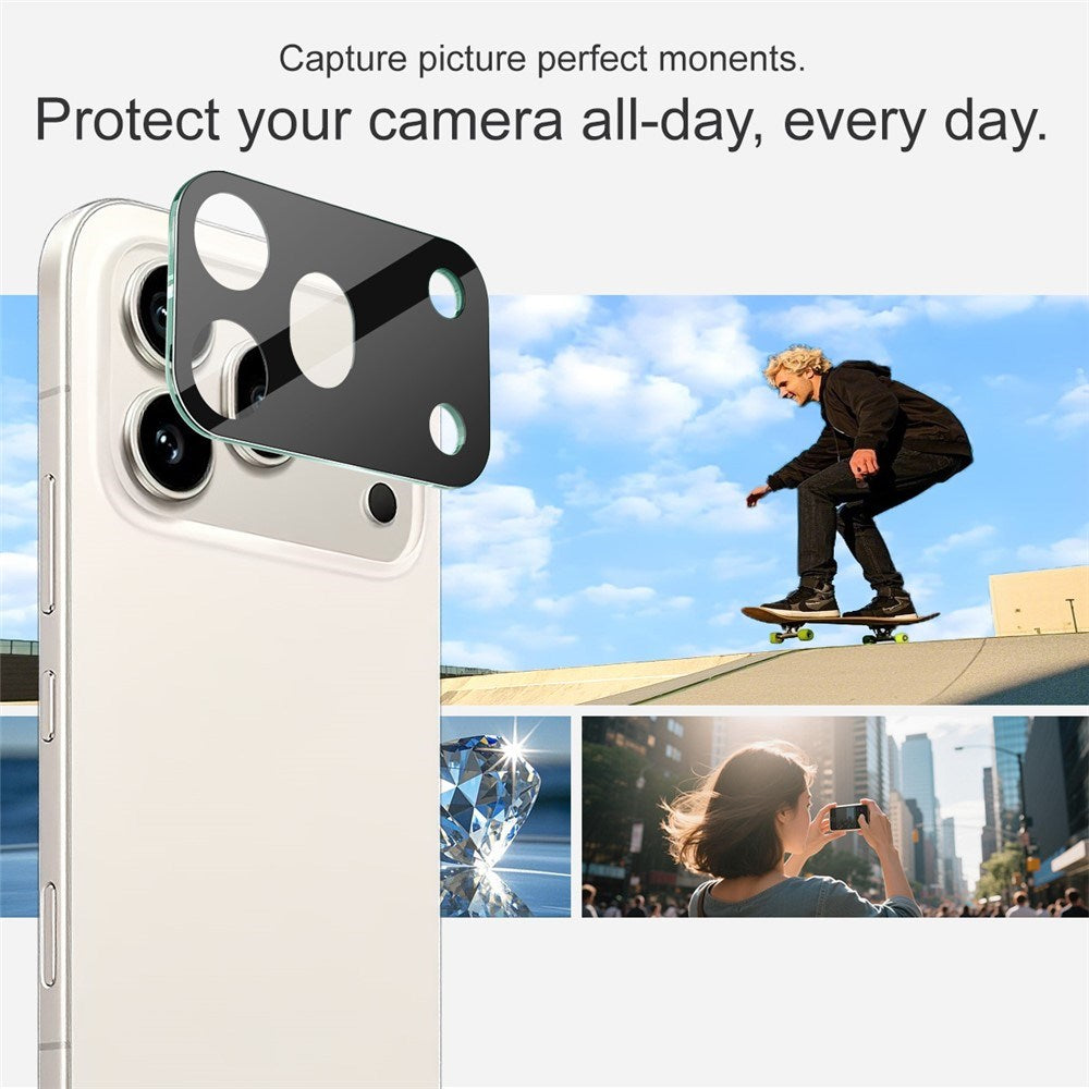 Honor 600 Pro IMAK Kameralinseglas - Sort