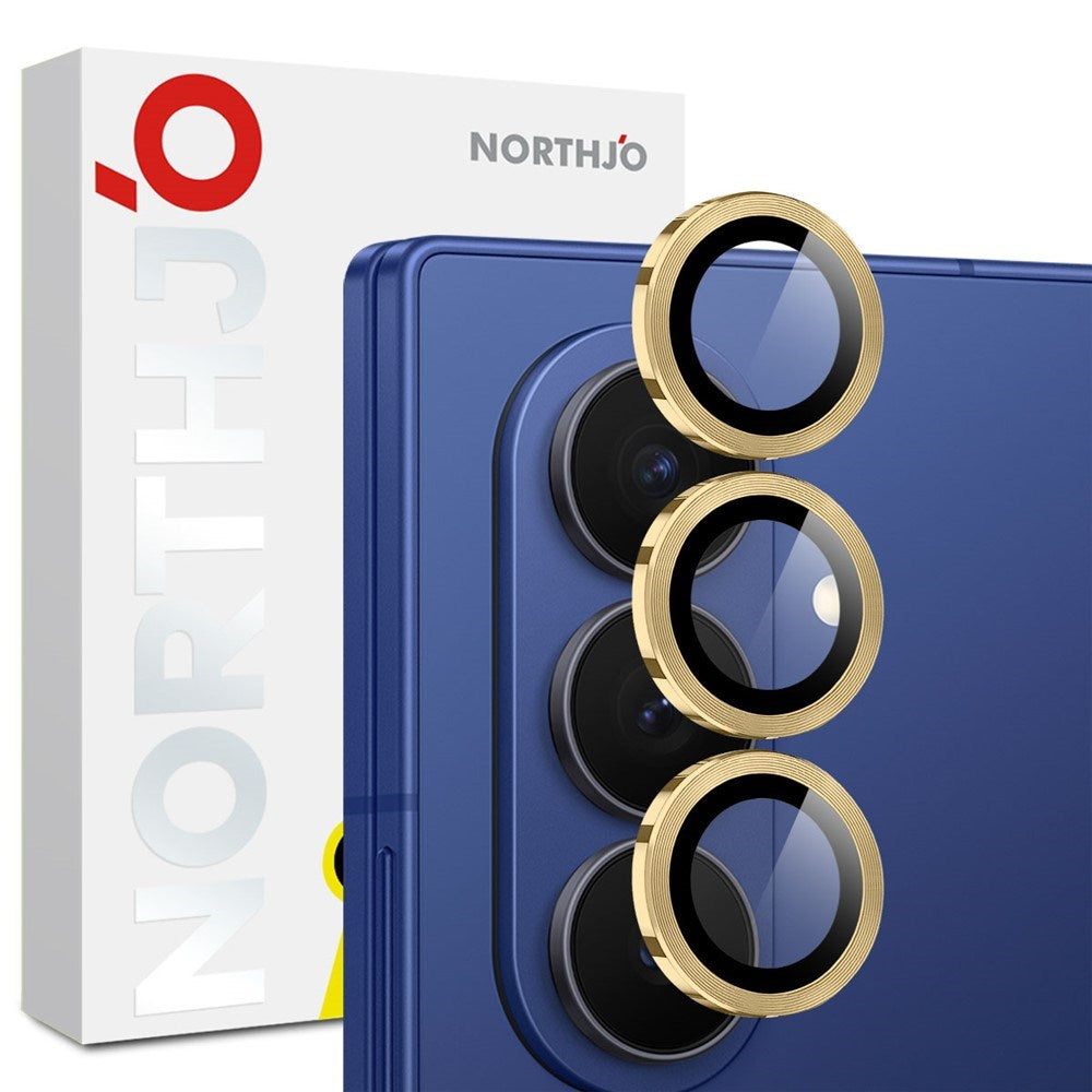 Samsung Galaxy Z Fold8 Ultra NORTHJO Kameralinsebeskyttelse - Guld