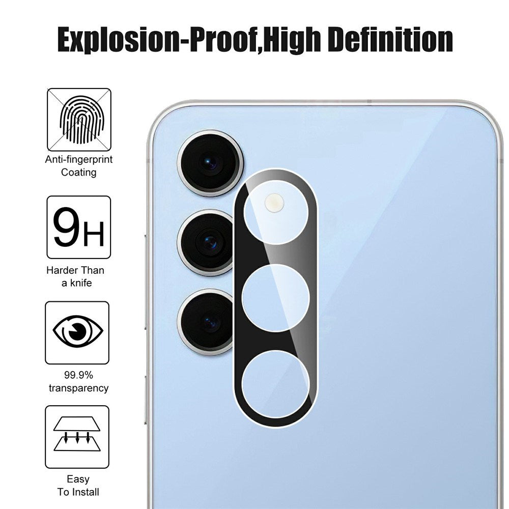 Samsung Galaxy S26 FE Kameralinseglas - Sort
