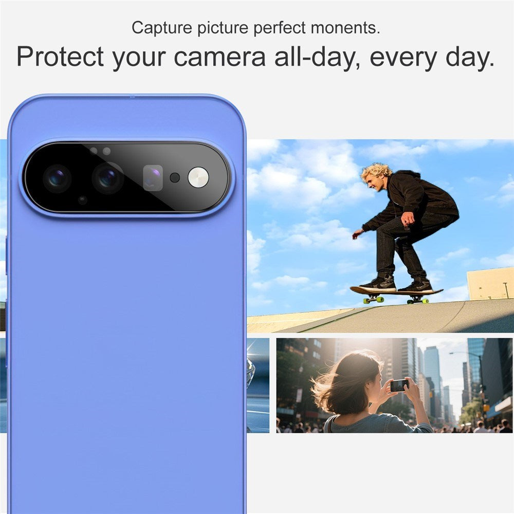 Google Pixel 11 IMAK Glas til Kameralinse - Sort
