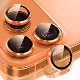 iPhone 18 Pro Metal og Glas Beskyttelse til Kameralinse - Orange