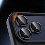 iPhone 18 Pro Metal og Glas Beskyttelse til Kameralinse - Sort