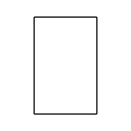 Samsung Galaxy Z Fold8 Skærmbeskyttelsesglas - Ydre Skærm - Gennemsigtig / Sort Kant