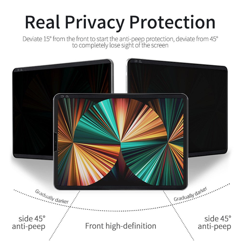 Mat Skærmbeskytter til iPhone Fold - Privacy Funktion - Gennemsigtig