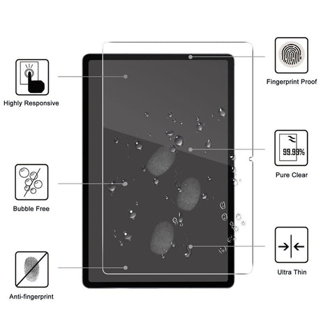 Samsung Galaxy Tab S12+ (Plus) WANLONFENG 2.5D Beskyttelsesglas - Gennemsigtig