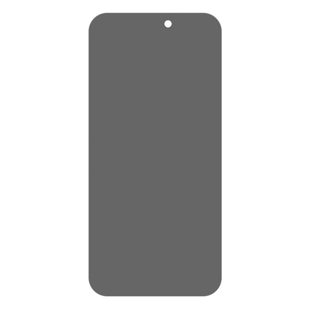 iPhone 18 Pro Max Hærdet Glas Skærmbeskyttelse - Privacy - Gennemsigtig