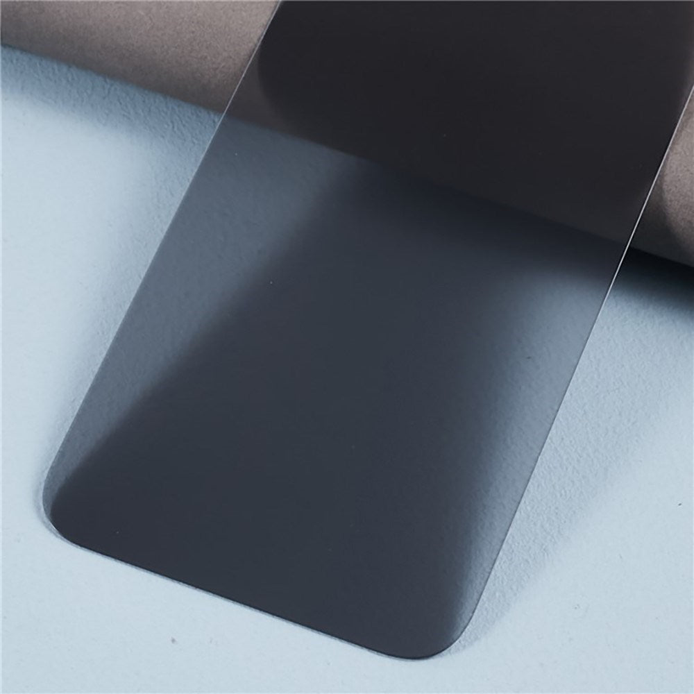 iPhone 18 Pro Max Hærdet Glas Skærmbeskyttelse - Privacy - Gennemsigtig