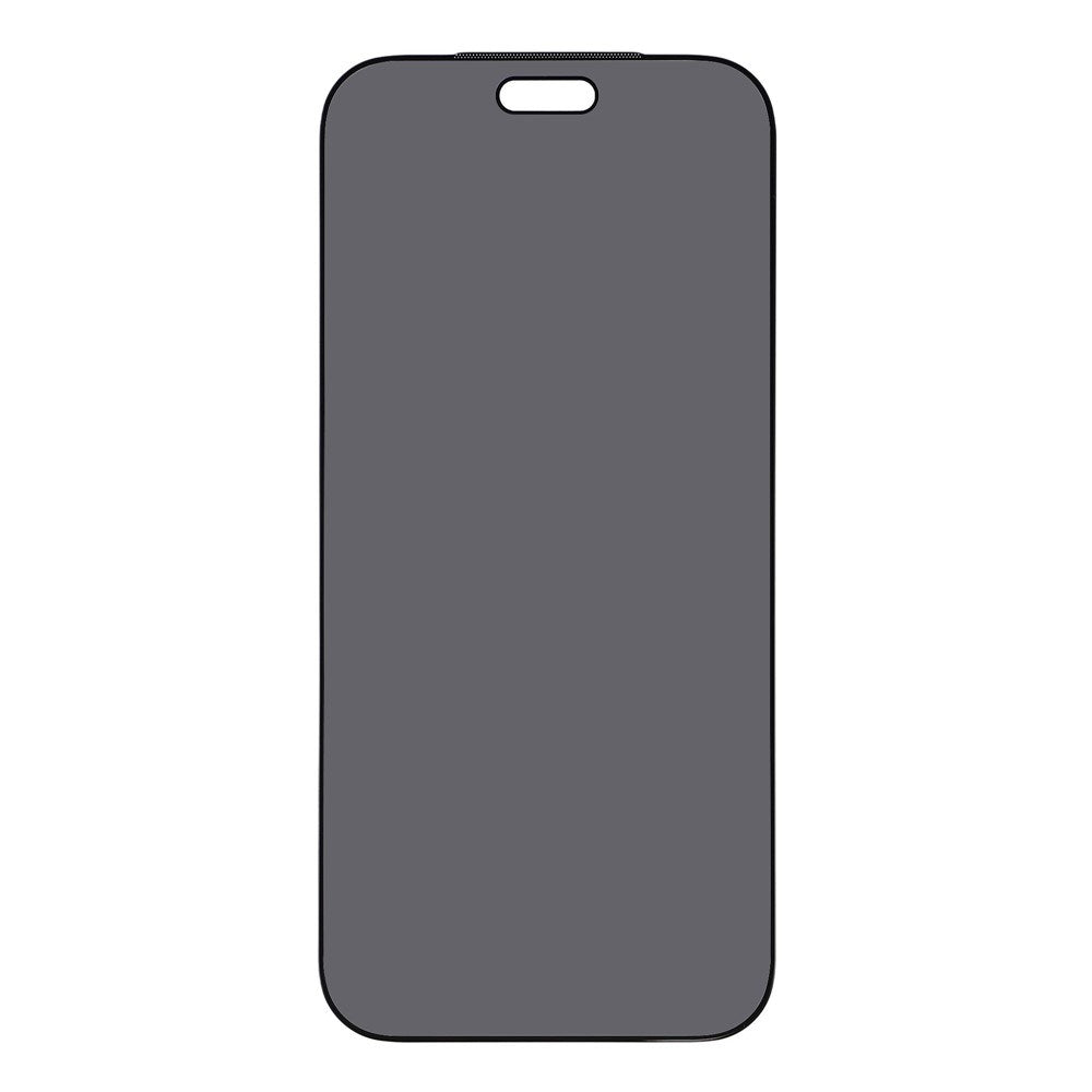 iPhone 18 Pro Privacy Skærmbeskyttelse i Hærdet Glas - Gennemsigtig