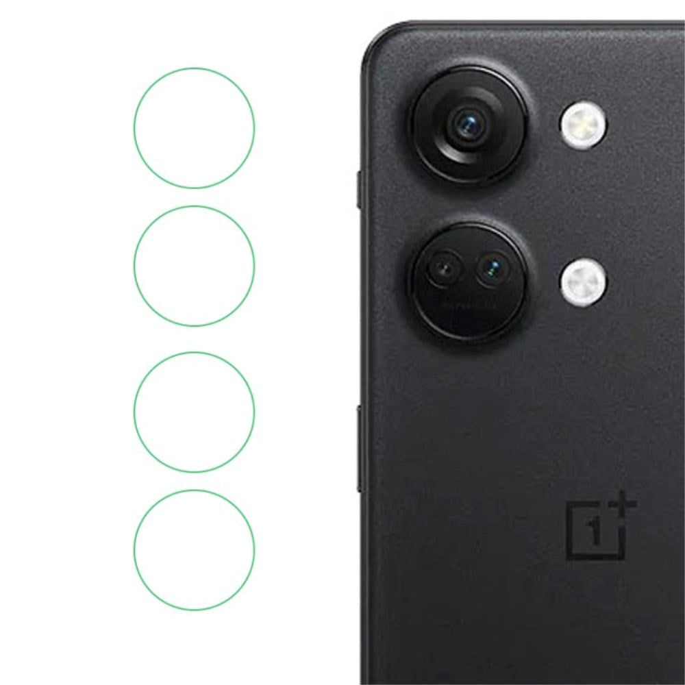 OnePlus Nord 3 (5G) / Nord CE 3 Lite (5G) Kamera Beskyttelsesglas - 2 stk. - Gennemsigtig