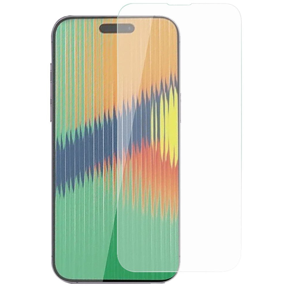 iPhone 15 Plus Glas Skærmbeskyttelse - Case Friendly - Gennemsigtig