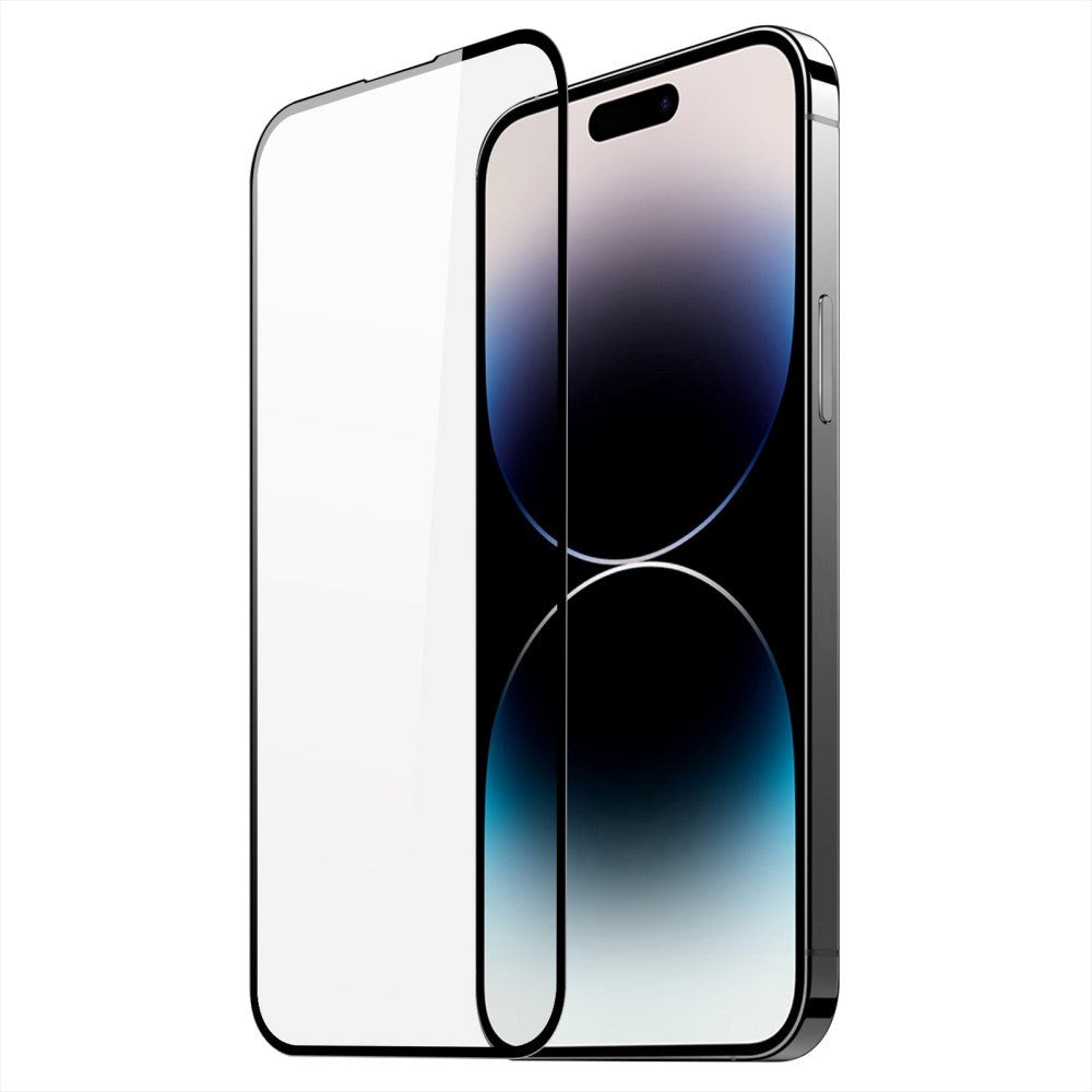 iPhone 15 Pro Dux Ducis Skærmbeskyttelse - Full-Fit - Sort Kant