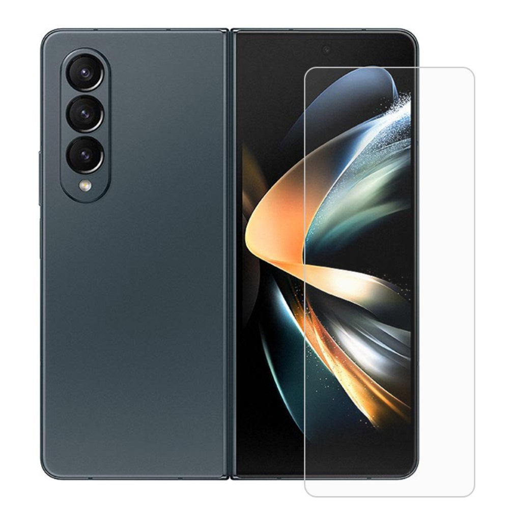 Full Fit Beskyttelsesglas - Samsung Galaxy Z Fold4 (5G) - Gennemsigtig