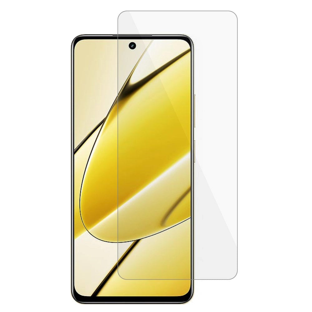 Realme 11 5G Arc Edge Hærdet Glas - Case Friendly - Gennemsigtig