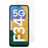 Samsung Galaxy M34 (5G) / F34 (5G) Arc Edge Hærdet Glas - Case Friendly - Gennemsigtig